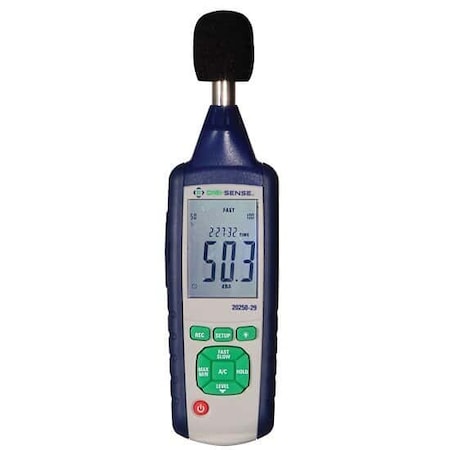Digi-Sense Data Logging Sound Meter with NIST-Trace 20250-29